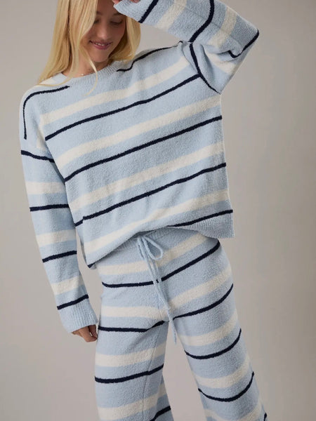 Stuck On Stripes Set in Light Blue