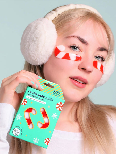 Candy Cane Undereye Masks