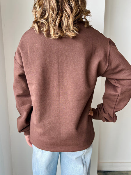 Hey Punkin' Sweatshirt in Brown