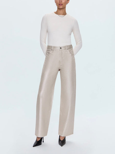 Tate Pant in Champagne Luster
