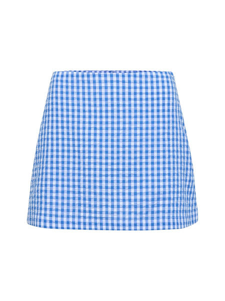 Venice Skort in Morning Gingham