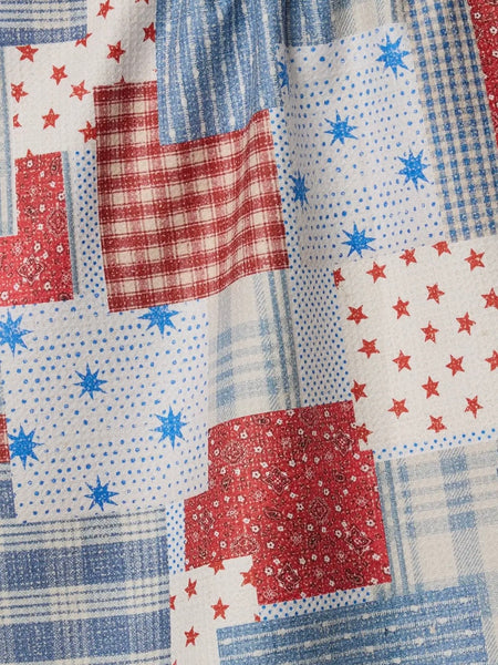 Stars And Stitches Tea Towel