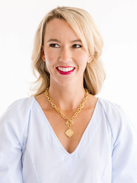 Coin Toggle Necklace