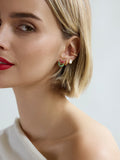 Mint and Mistletoe Earring Set