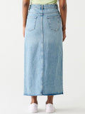 It's Back Maxi Skirt in Denim