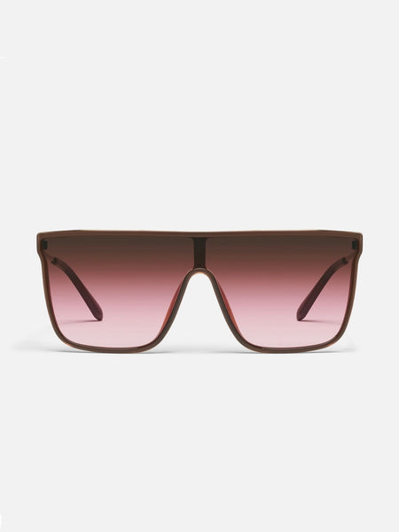 Nightfall Remixed Sunnies in Dark Brown & Rouge Gold