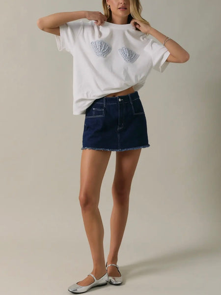 Show And Shell Tee in White