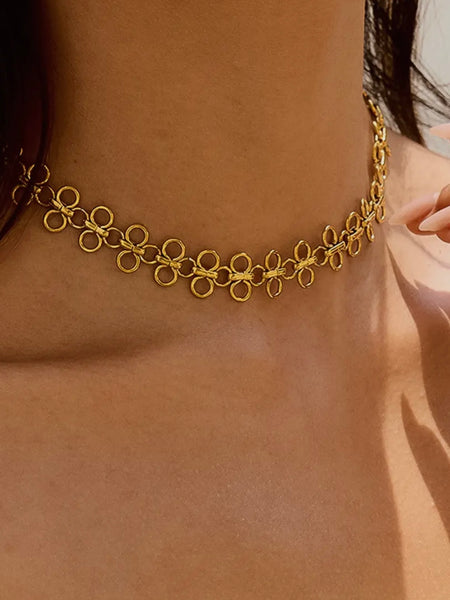 Ritza Patterned Choker