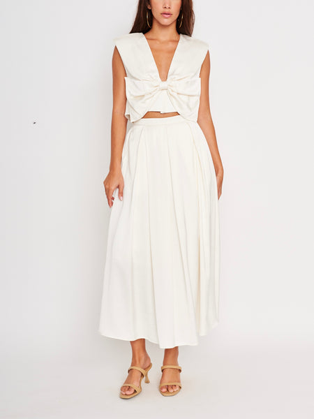 Reina Skirt in Ivory