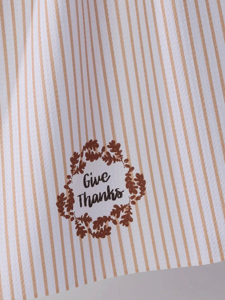 Give Thanks Tea Towel