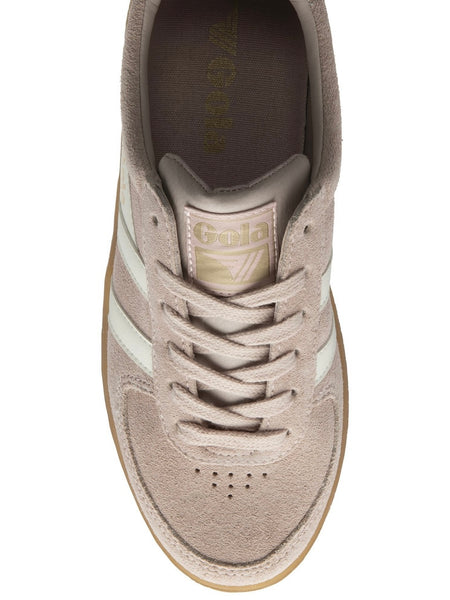 Grandslam Suede Sneakers in Rose & Off White