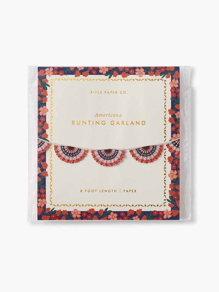 Americana Bunting Paper Banner