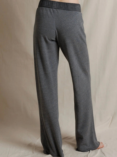 Marley Fleece Pants in Dark Heather Grey