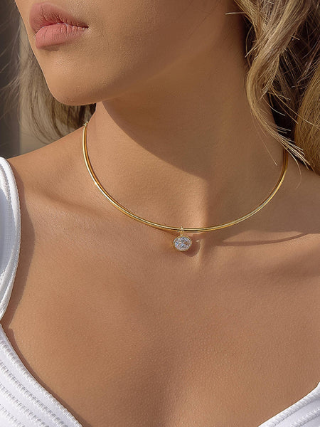 Campbell Classic Choker in Oval