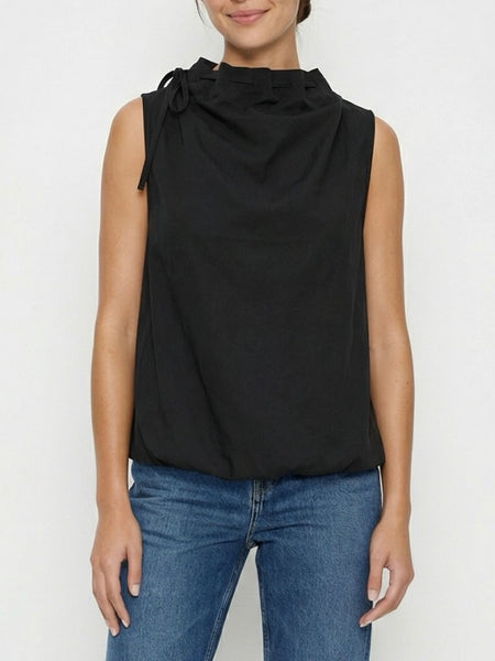 Cinch You Asked Top in Black
