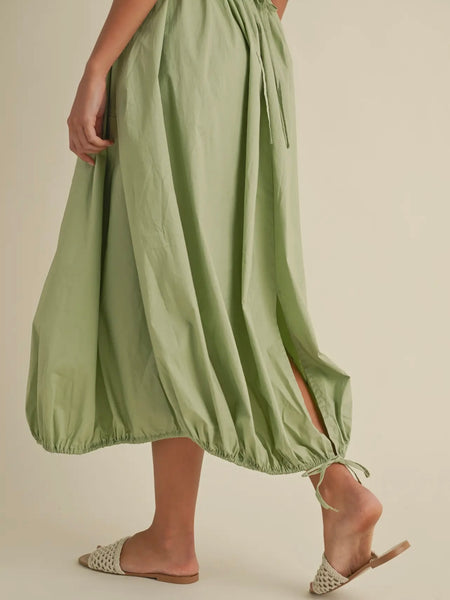 Green Goddess Dress in Sage