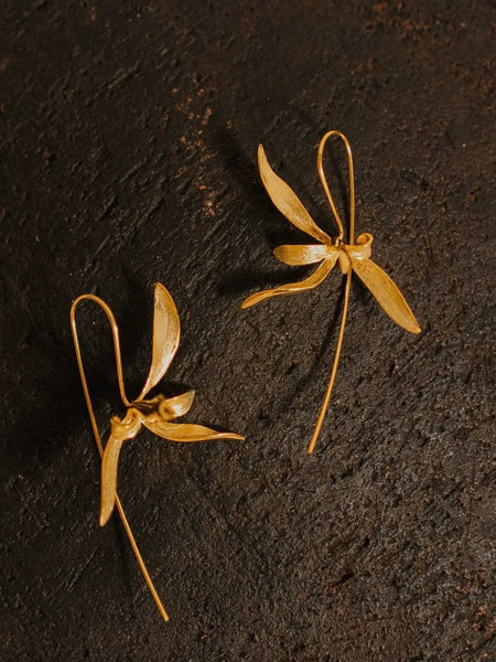 Orchid Earrings