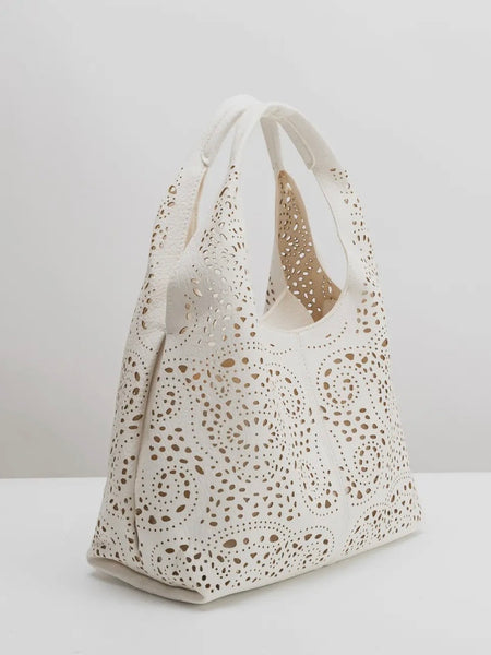 Farrow Tote Bag in Ivory