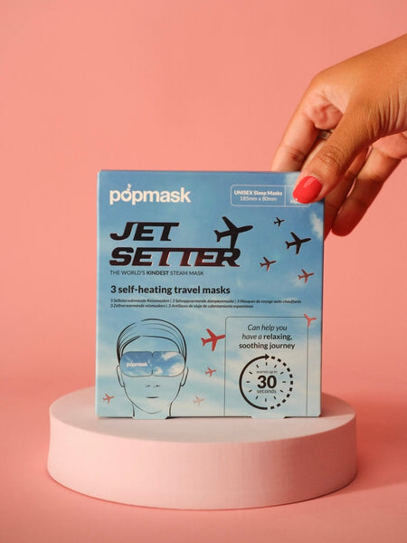 Jet Setter Self-Warming Sleep Masks 5pk