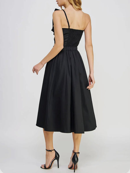 He Loves Me Knot Dress in Black