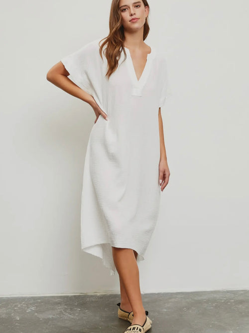 Time To Relax Midi in White