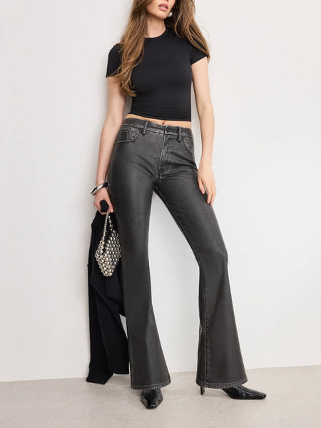 Weightless Scuba Baby Tee in Black