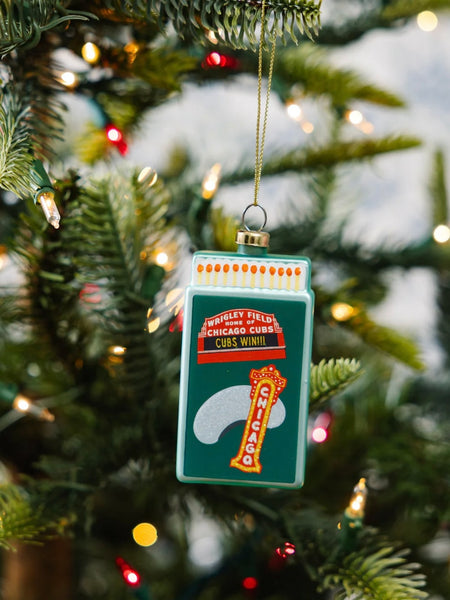 Chicago Matchbook Ornament