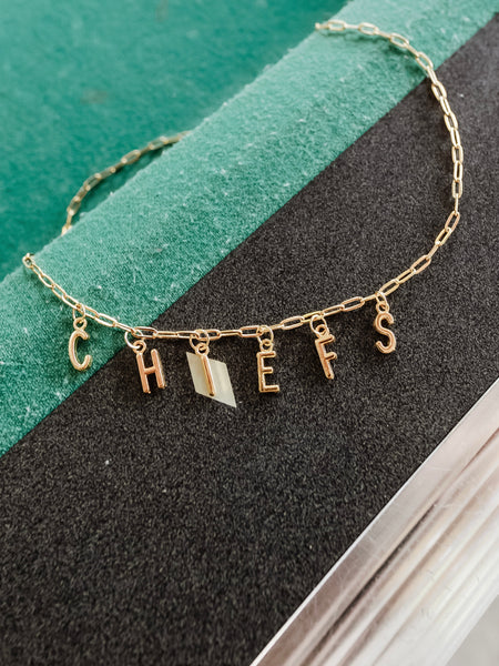 CHIEFS Bubble Necklace
