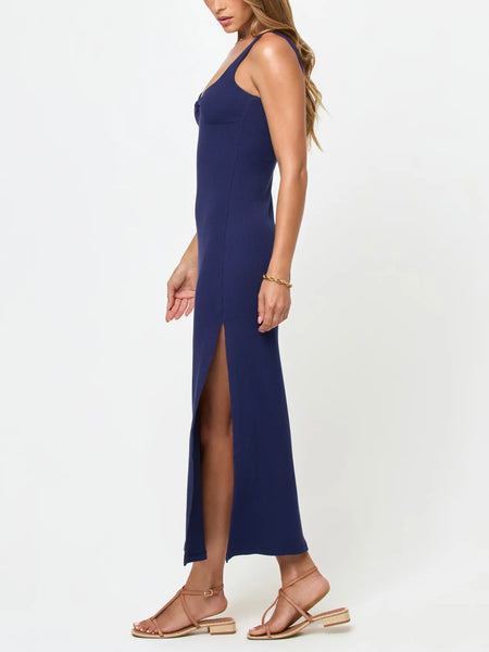 Alexis Dress in Midnight Blue