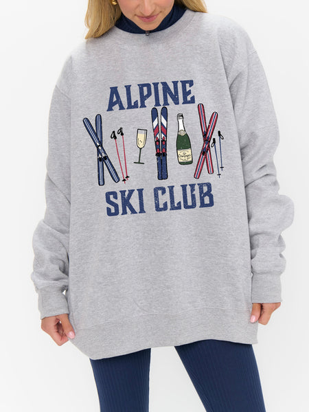 Stanley Sweatshirt in Alpine Ski Club Graphic