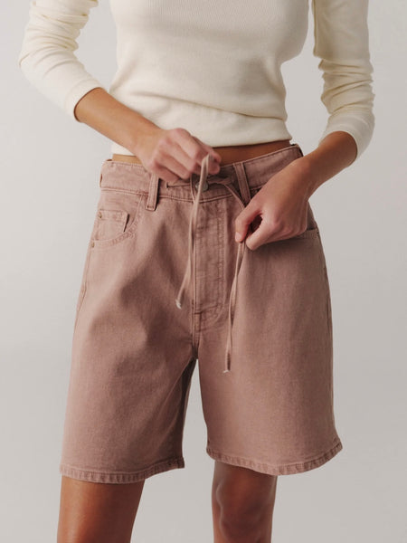 BNA Soft Curve Short in Rosewood