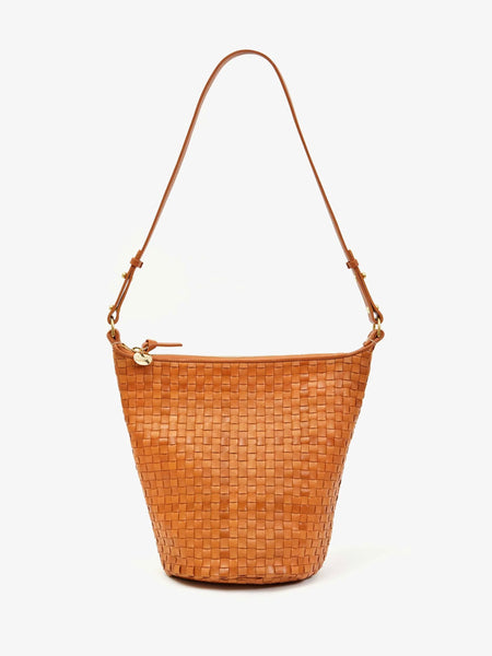 Petite Jeanne Bag in Natural Woven Checker