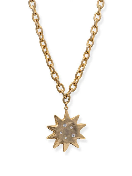 Gilded Sun Necklace