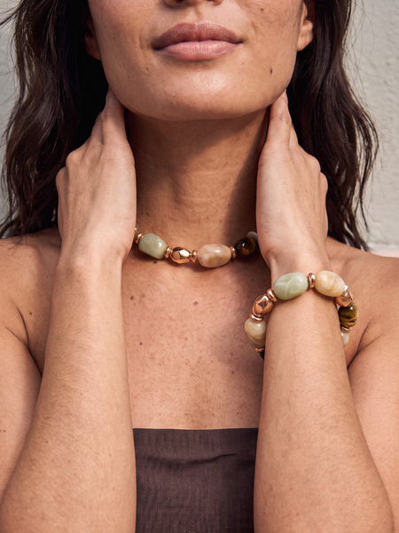 Serene Stone Stretch Bracelet