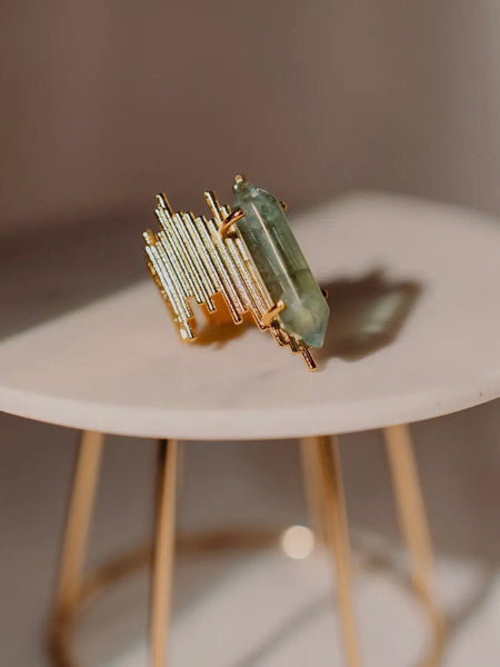 Protection Stone Ring in Aventurine