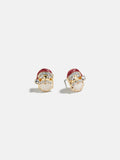 Spruced Up Santa Earring Set