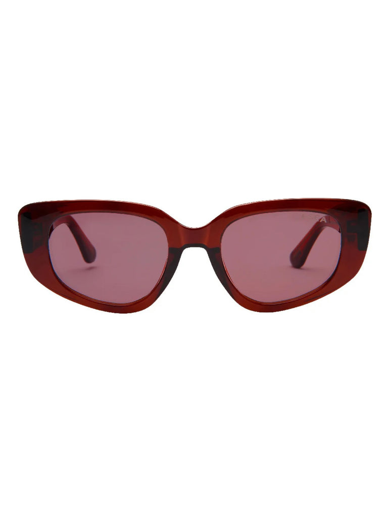 Audrey Sunnies in Cola & Plum