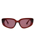 Audrey Sunnies in Cola & Plum