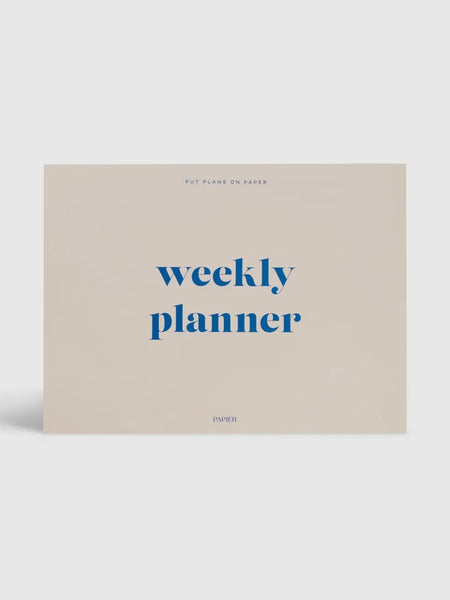 Joy Undated Weekly Desk Planner