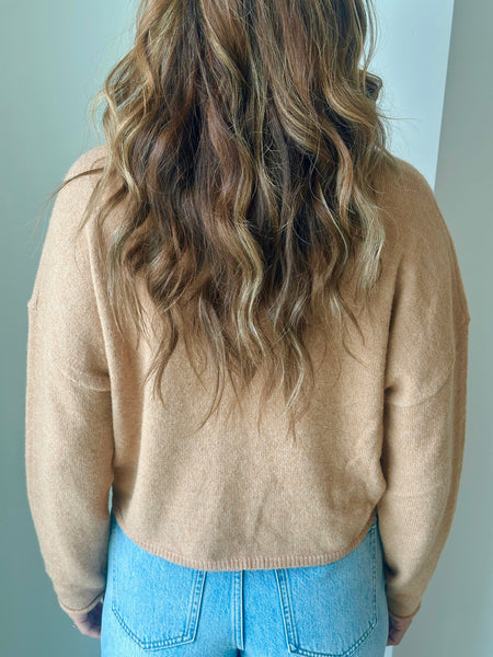 Piper Cardigan in Camel