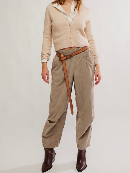 Nice Choice Cord in Fossil Dune