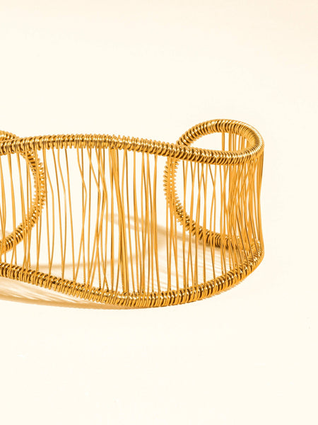Chantôme Woven Cuff Bracelet