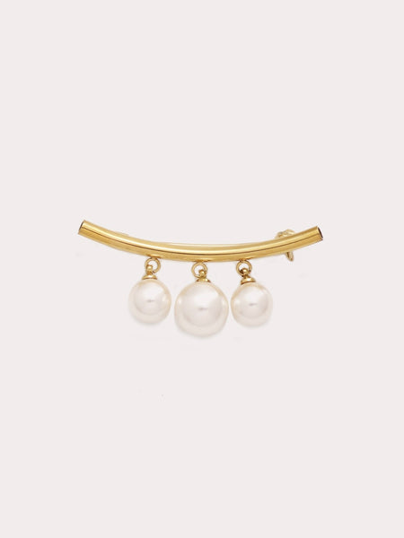Pearl Drop Brooch