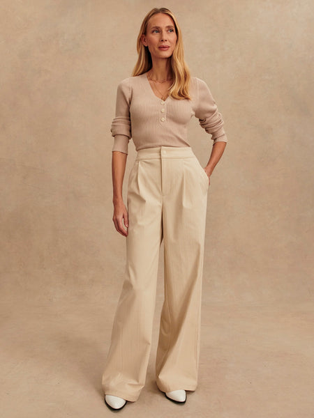 Rocio Wide Leg 29.5 in Birch