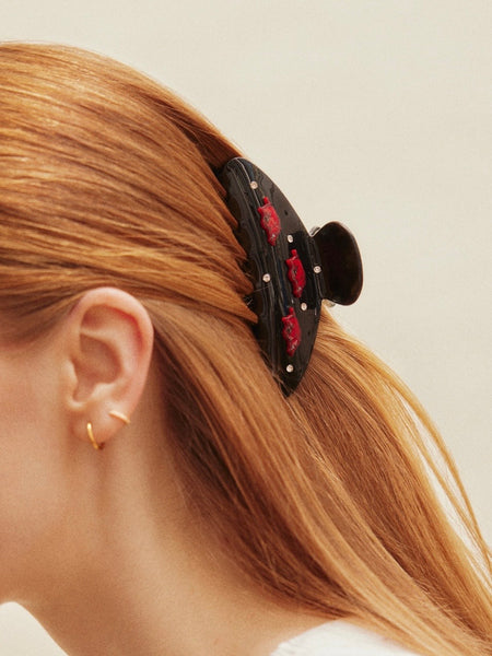 University of Arkansas Hair Clip in Hogs
