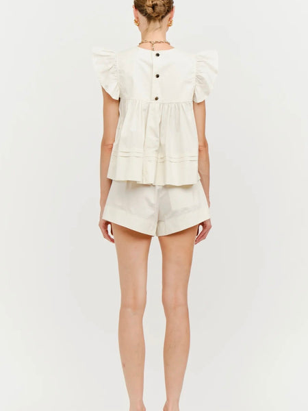 Leah Top in Cream