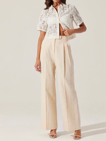Bryony Pants in Cream