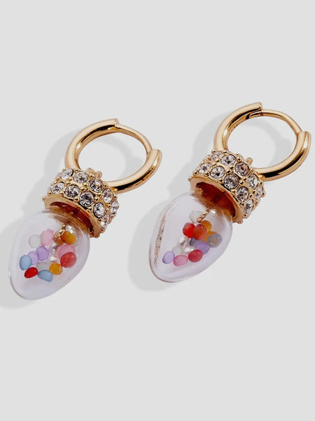 Light Bulb Shaker Earrings