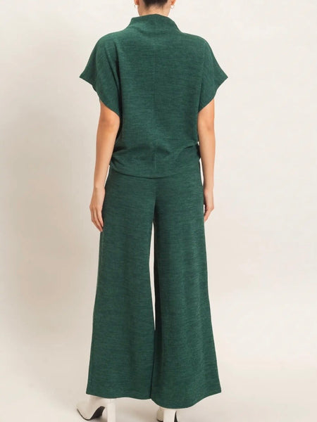 Knit With It Set in Dark Green