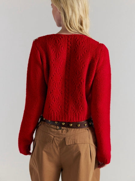 Pixie Cardi in Red